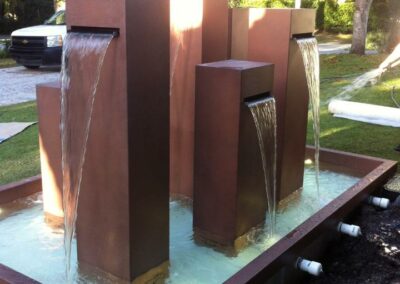Water Fountain at Coral Gables private Residence